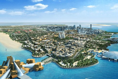 المناطق والمجمعات في جزيره السعديات من حيث الفخامه والاستثمار